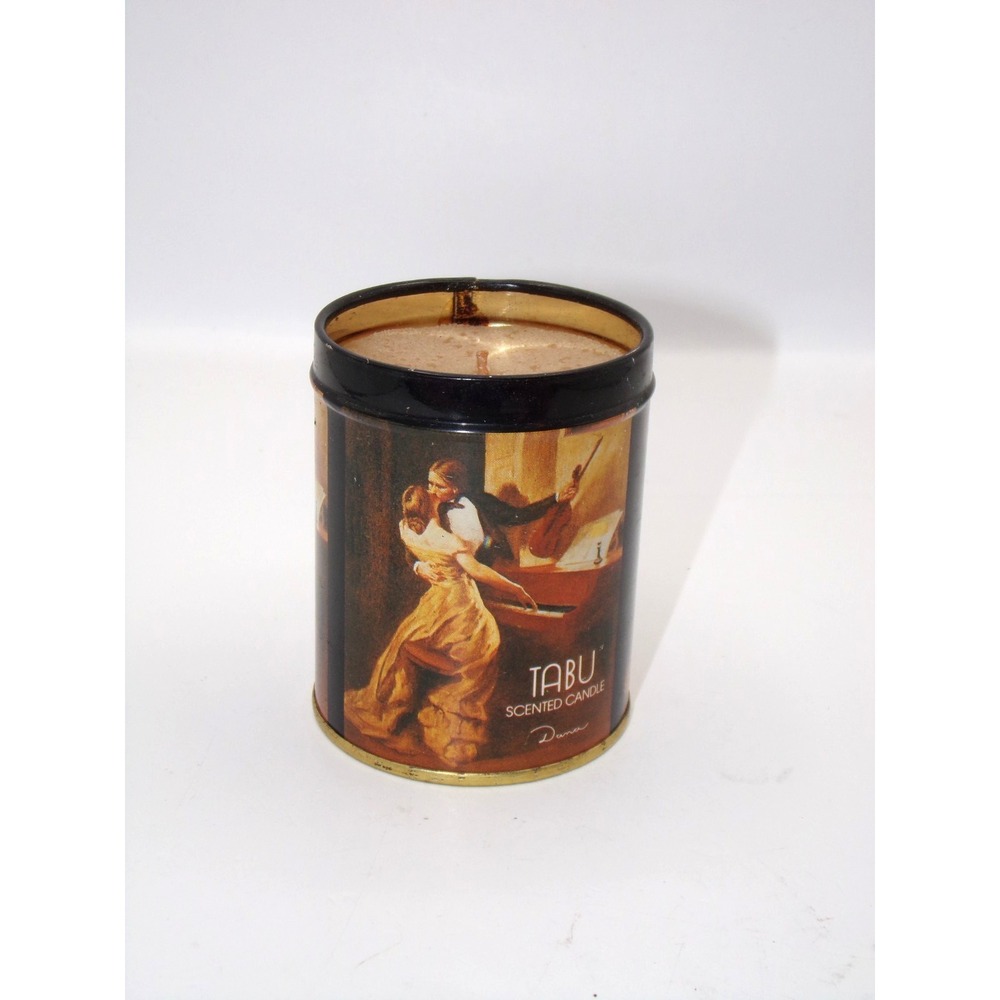 Tabu vintage scented candle dana perfumes
